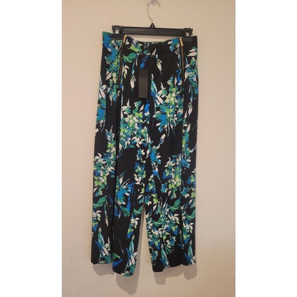 NWT HSN C Wonder by Christian Siriano Women's Wide Leg Pull on Crop Pants Sz Med - Picture 1 of 9